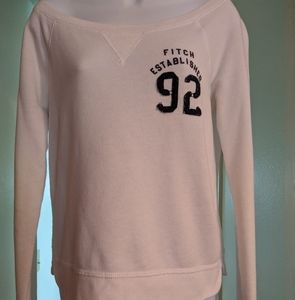 White pullover by Abercrombie and Fitch